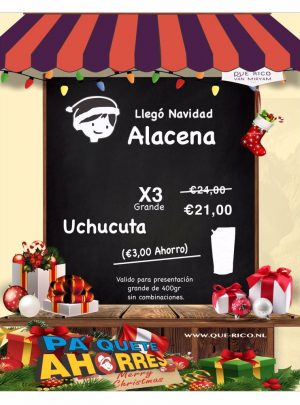 3 doypack  Uchucuta chili cream Alacena 400gr