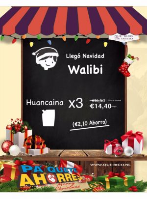 3 doypacks Huancaina sauce Walibi 200gr